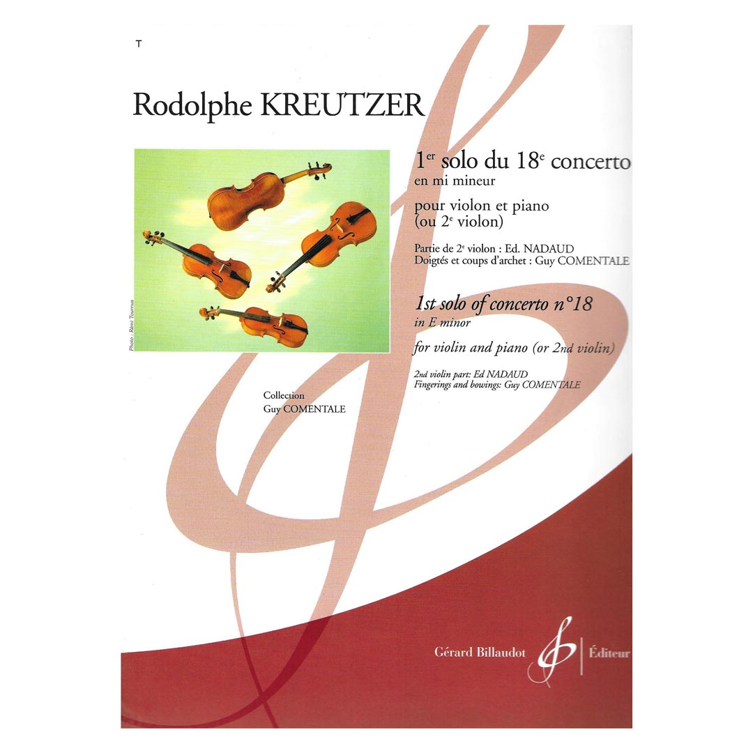 Kreutzer - 1st Solo of Concerto Nr.18 In E Minor