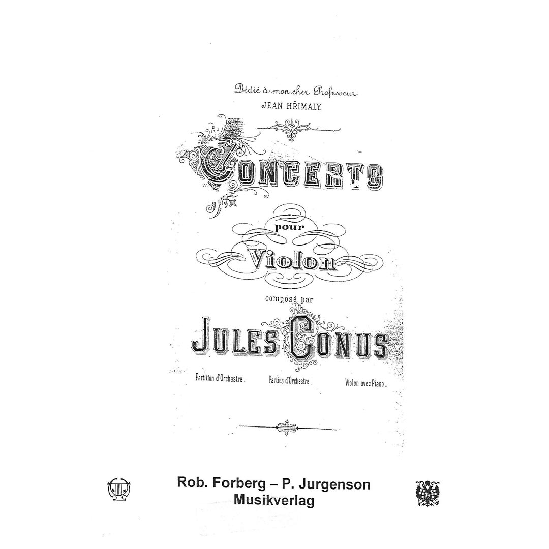 Conus - Concerto Pour Violon