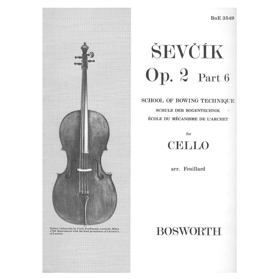Sevcik - Opus 2 Part 6 for Cello