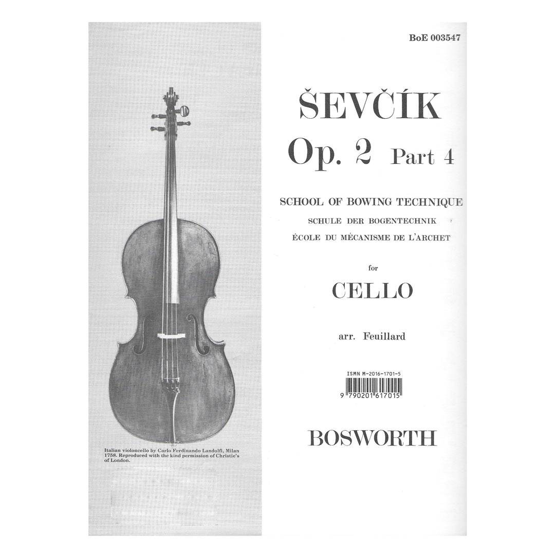 Sevcik - Opus 2 Part 4 for Cello