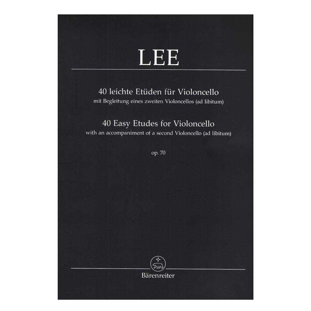 Lee - 40 Easy Etudes for Cello, Op.70