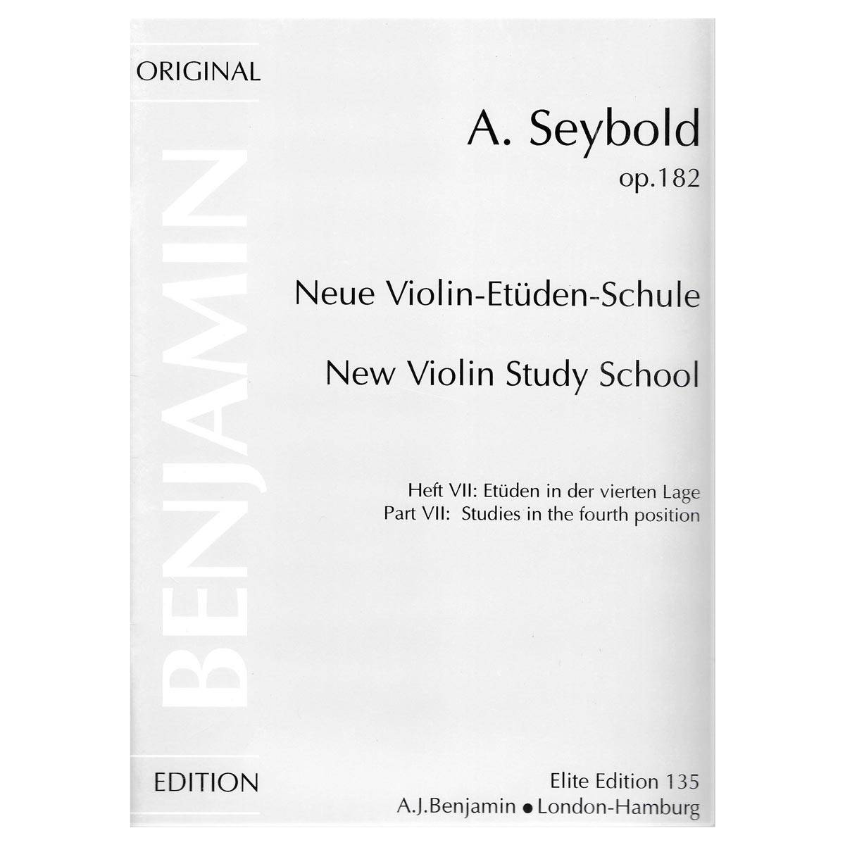 Seybold - New Violin Study School Op.182, Volume 7