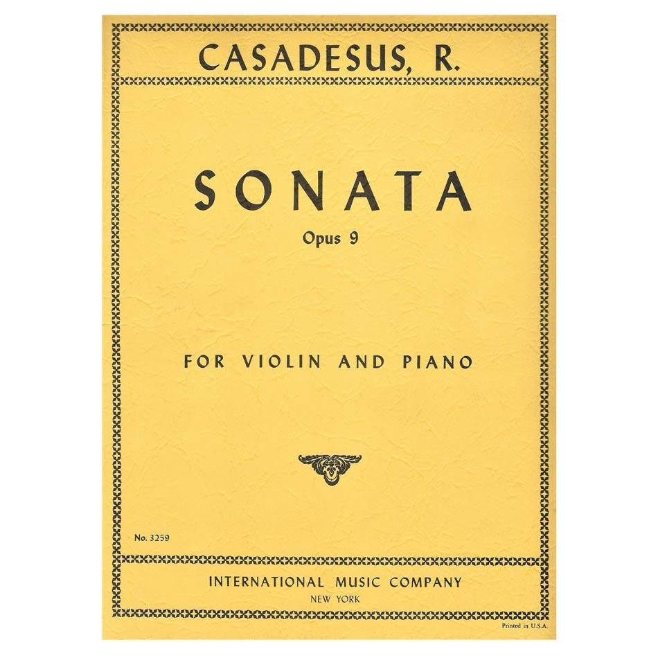 Casadesus - Sonata Opus 9