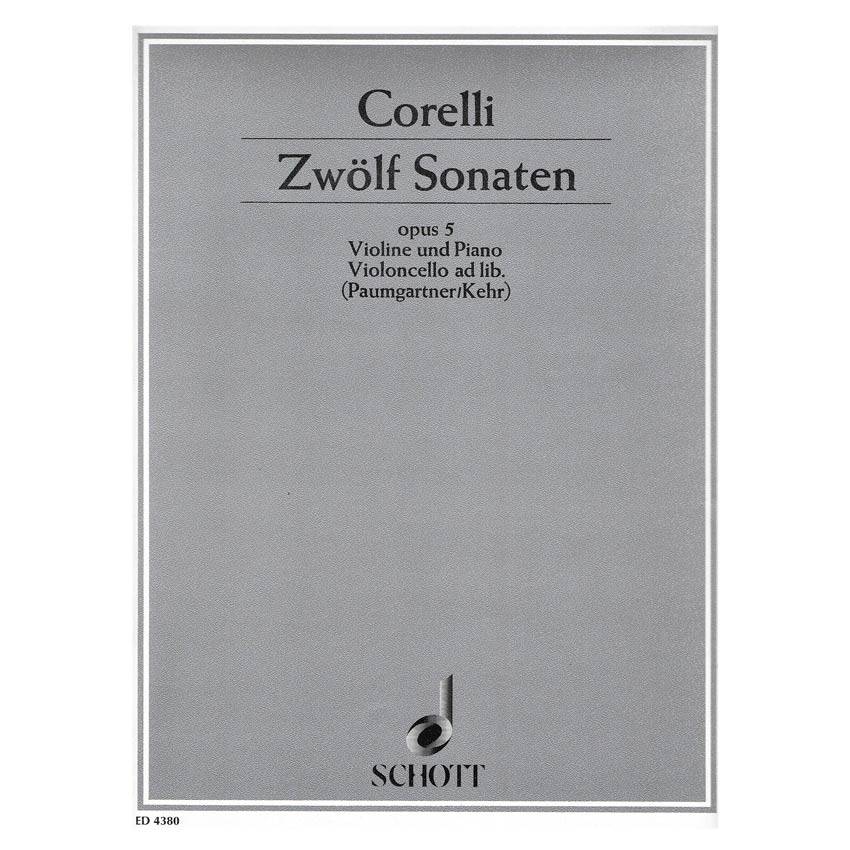 Corelli - 12 Sonatas Op.5 Vol.1