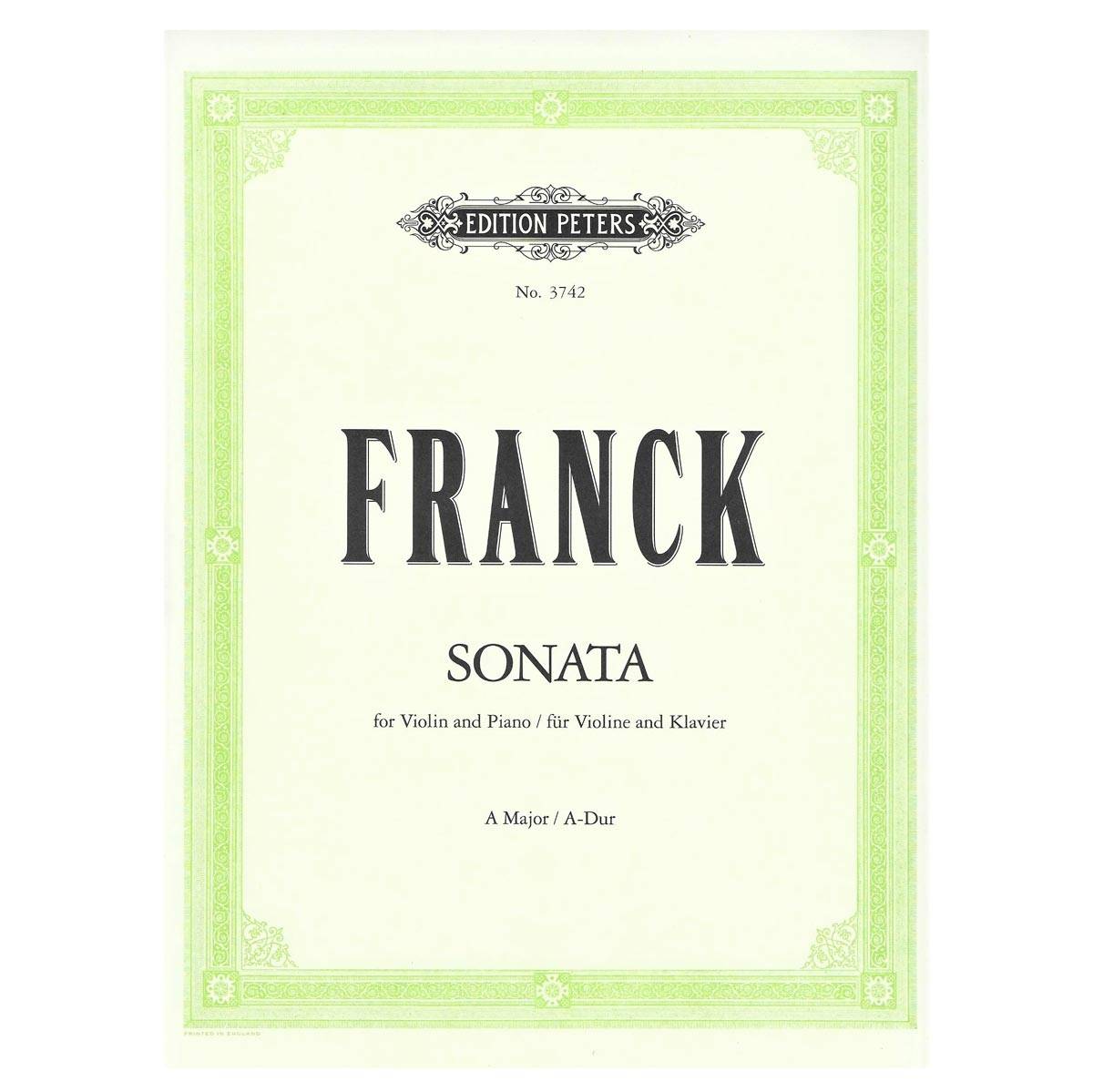 Franck - Sonata In A Major