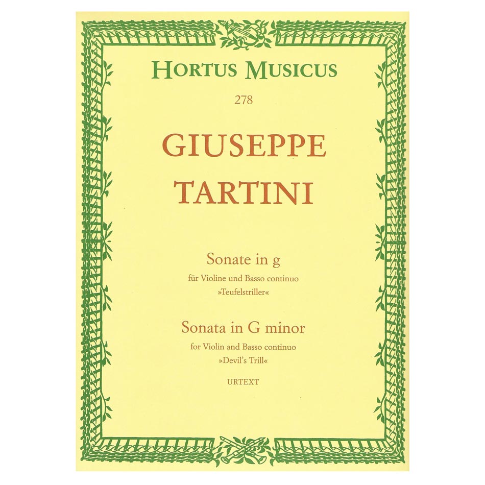 Tartini - Sonata In G Minor for Violin & Basso Continuo
