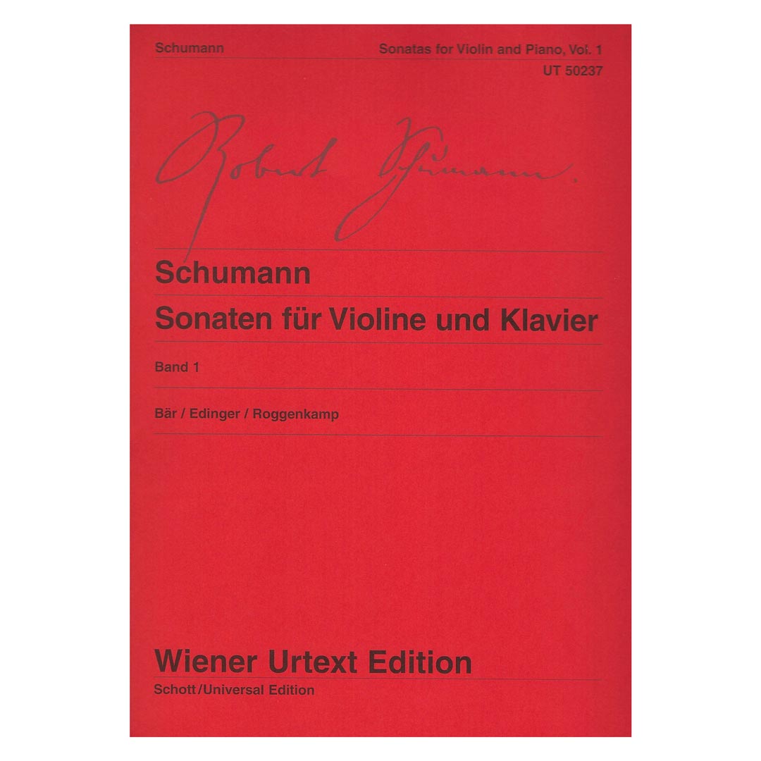Schumann - Sonatas, Band 1 (Urtext)