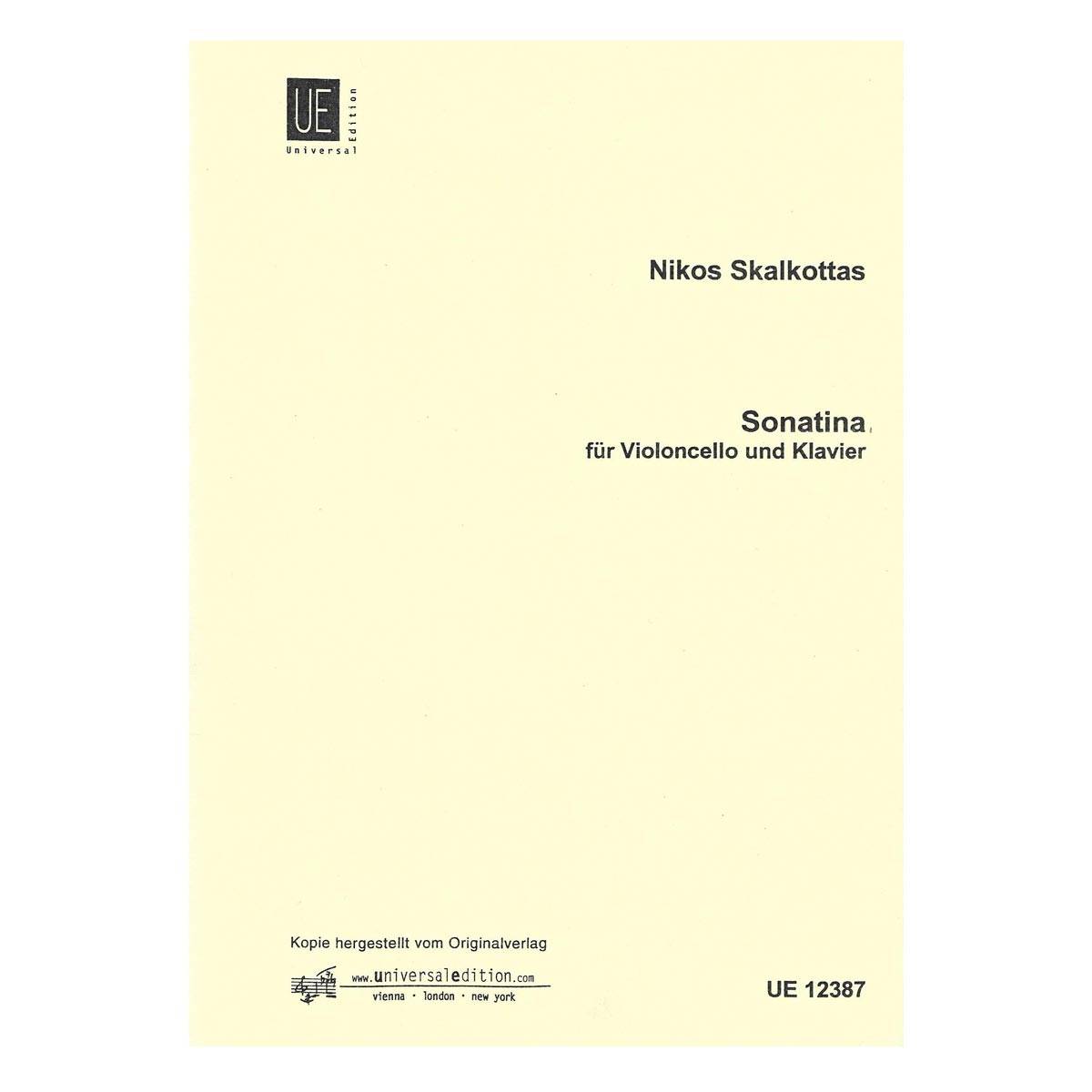 Skalkottas - Sonatina For Cello & Piano