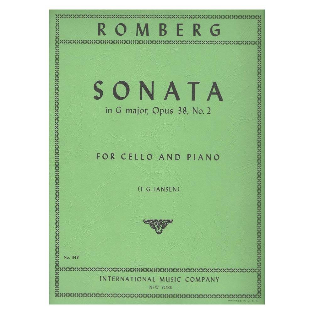 Romberg - Sonata In G Major Op.38 No.2 for Cello & Piano