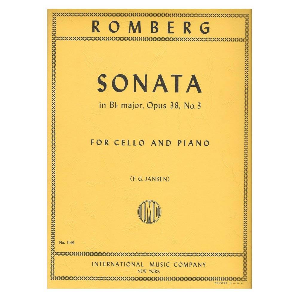 Romberg - Sonata In Bb Major Op.38 No.3 for Cello & Piano