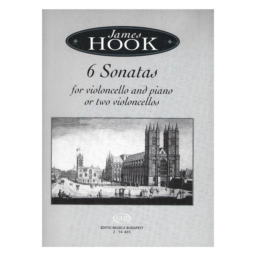 Hook - 6 Sonatas for Violoncello & Piano