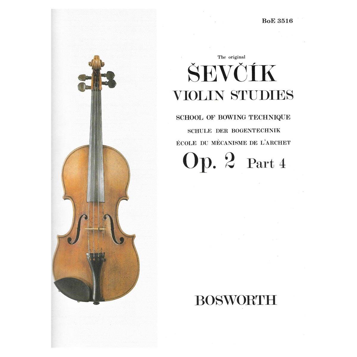 Sevcik, Otakar : School Of Violin Technique, Opus 2 Part 4