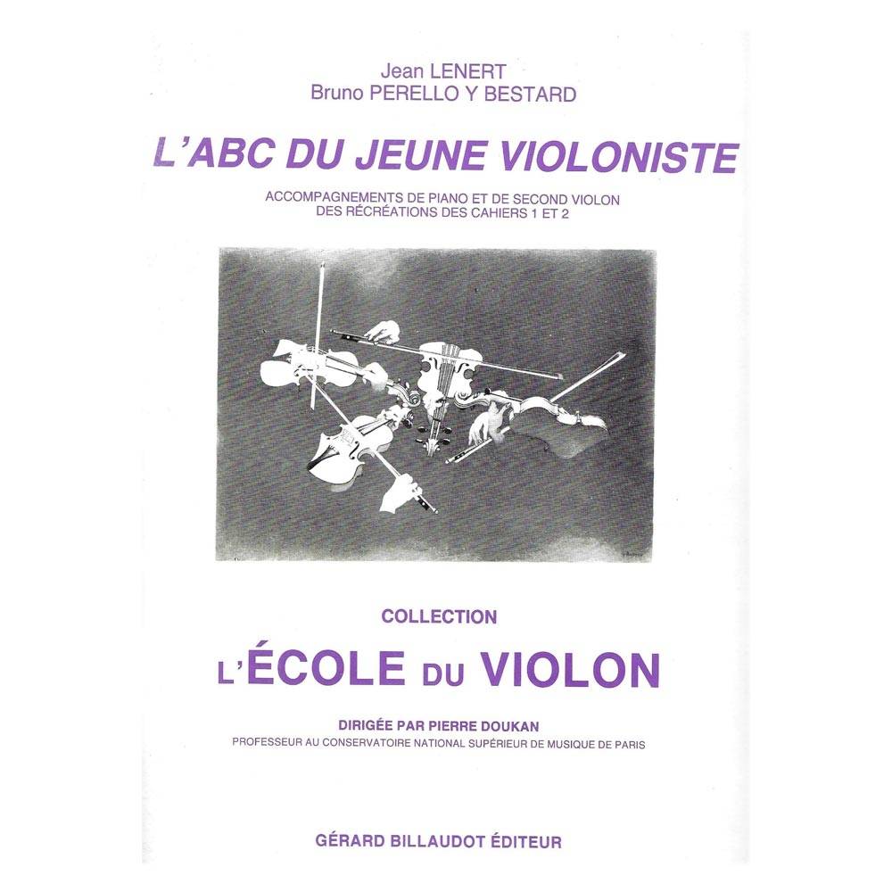 L'ABC Du Jeune Violoniste Accompanimens for Vol.1 & 2