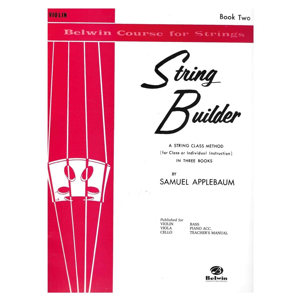 Belwin Course For Strings - String Builder - Book Two