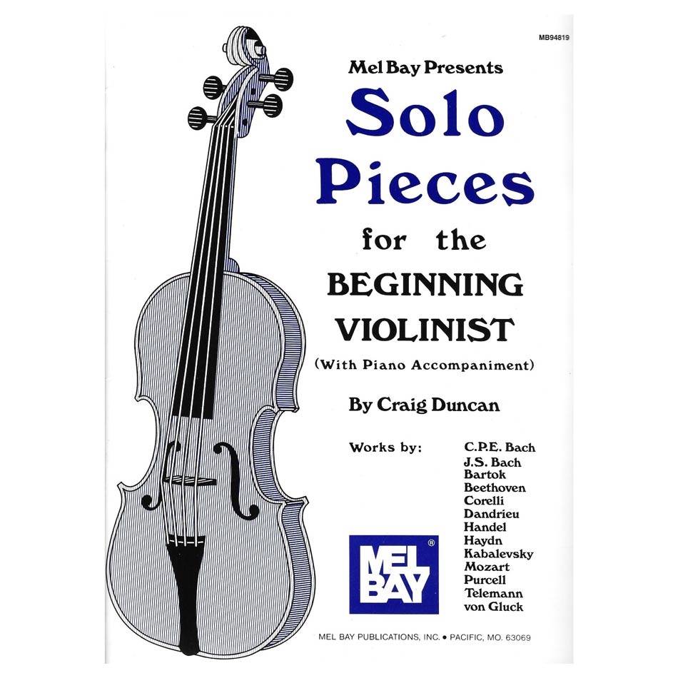 Duncan - Solo Pieces for The Beginning Violinist