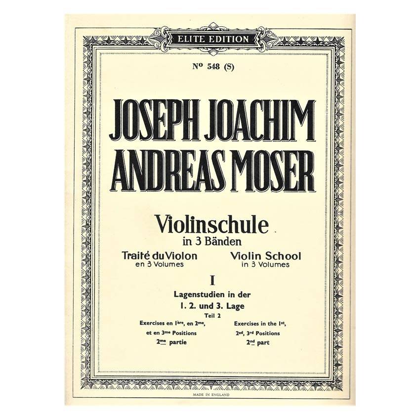 Joachim & Moser - Violinschule Book 1 Part 2