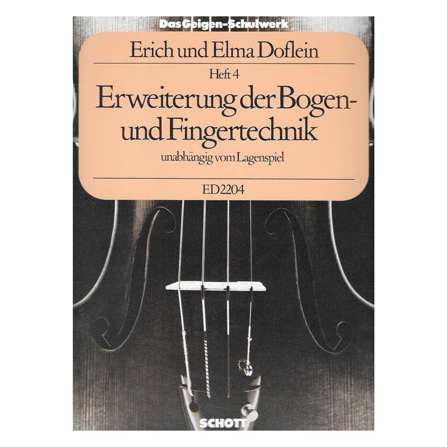 Doflein - Das Geigen - Schulwerk Heft 4 [German]