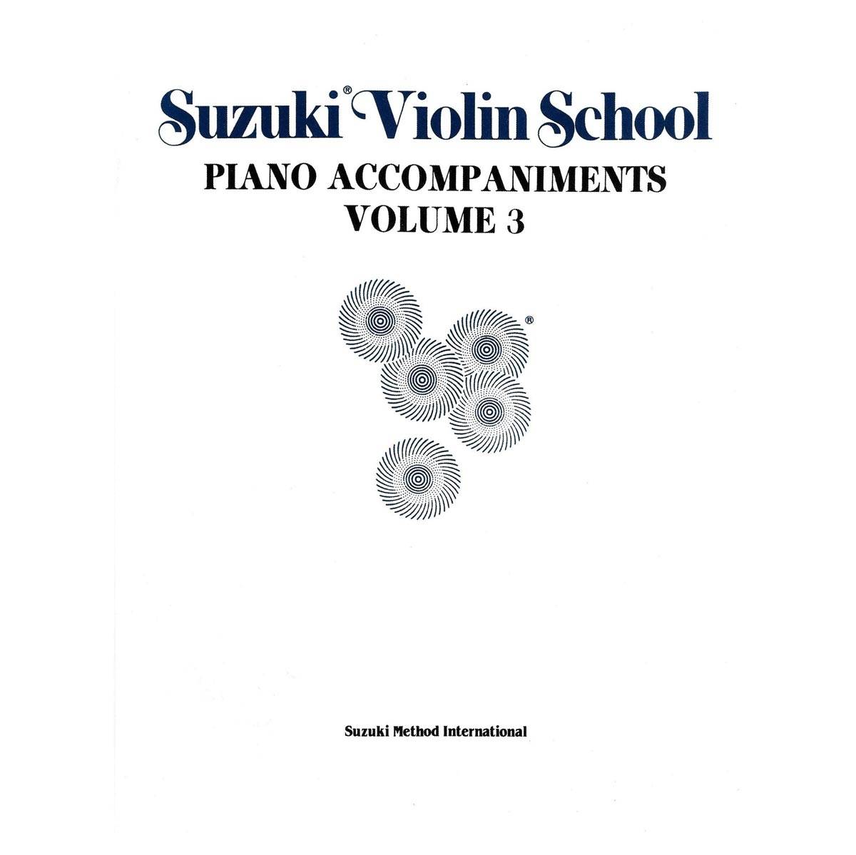Suzuki - Violin School Vol.3 Piano Accompaniments
