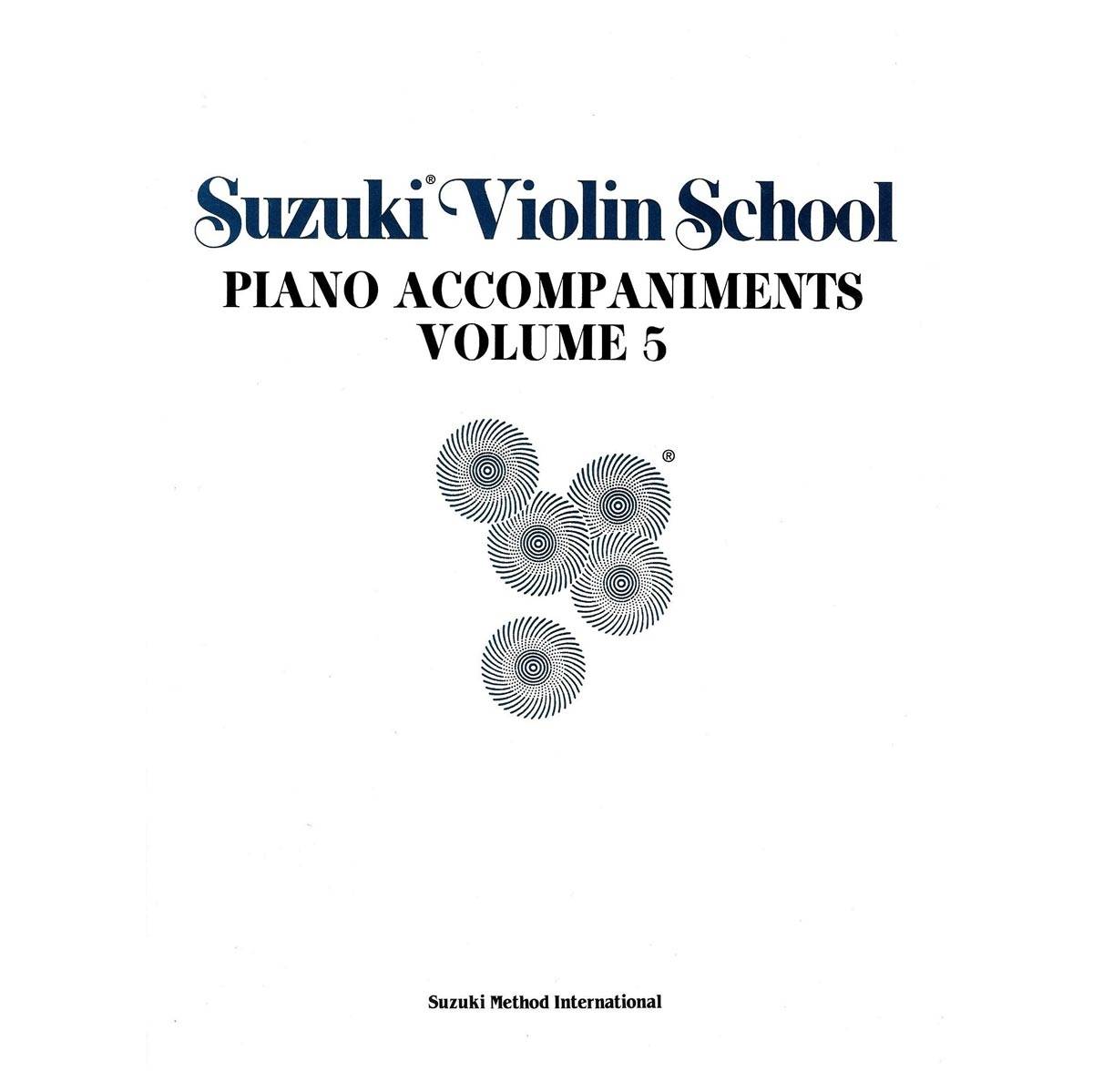 Suzuki - Violin School Vol.5 Piano Accompaniments