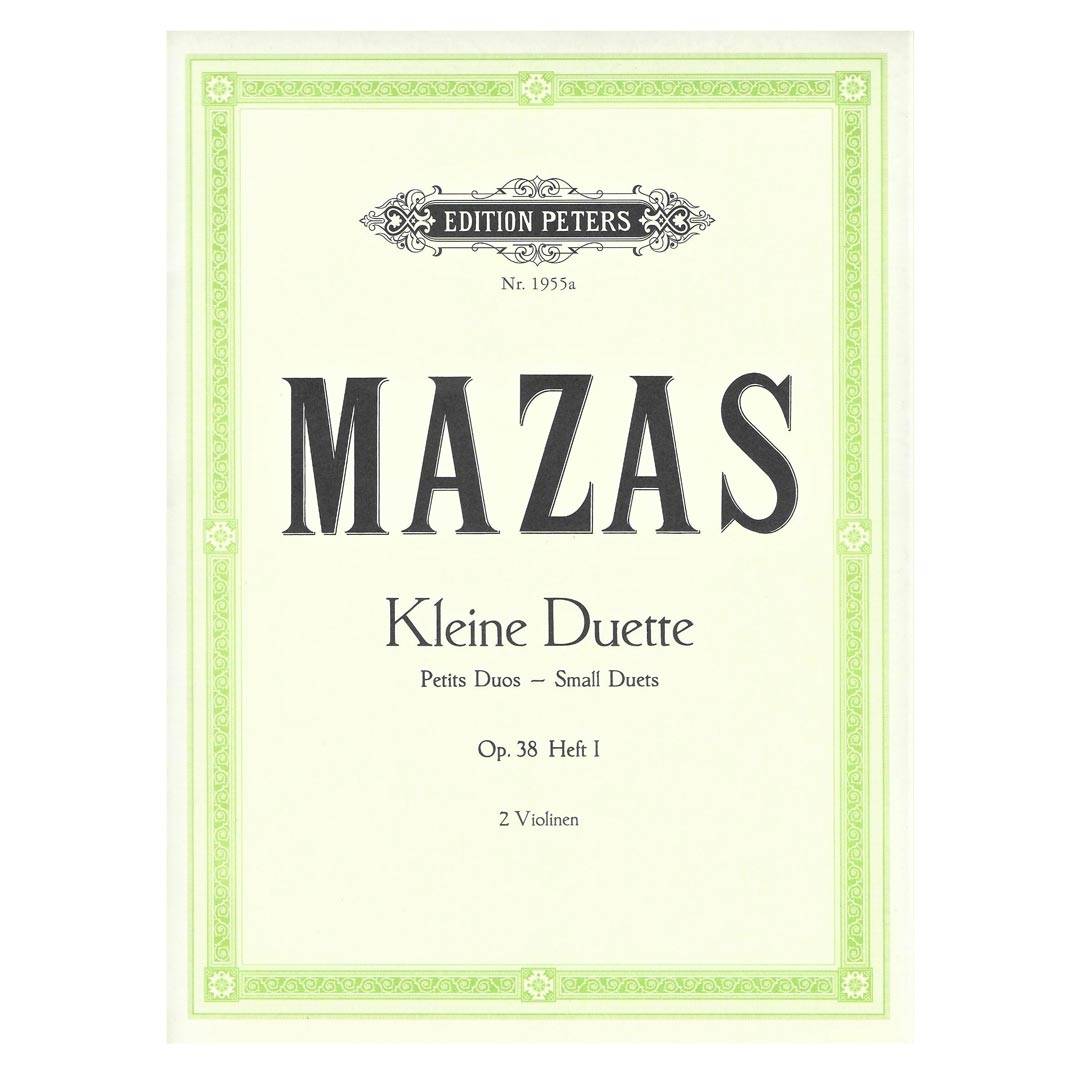 Mazas - Small Duets Op.38 Vol.1