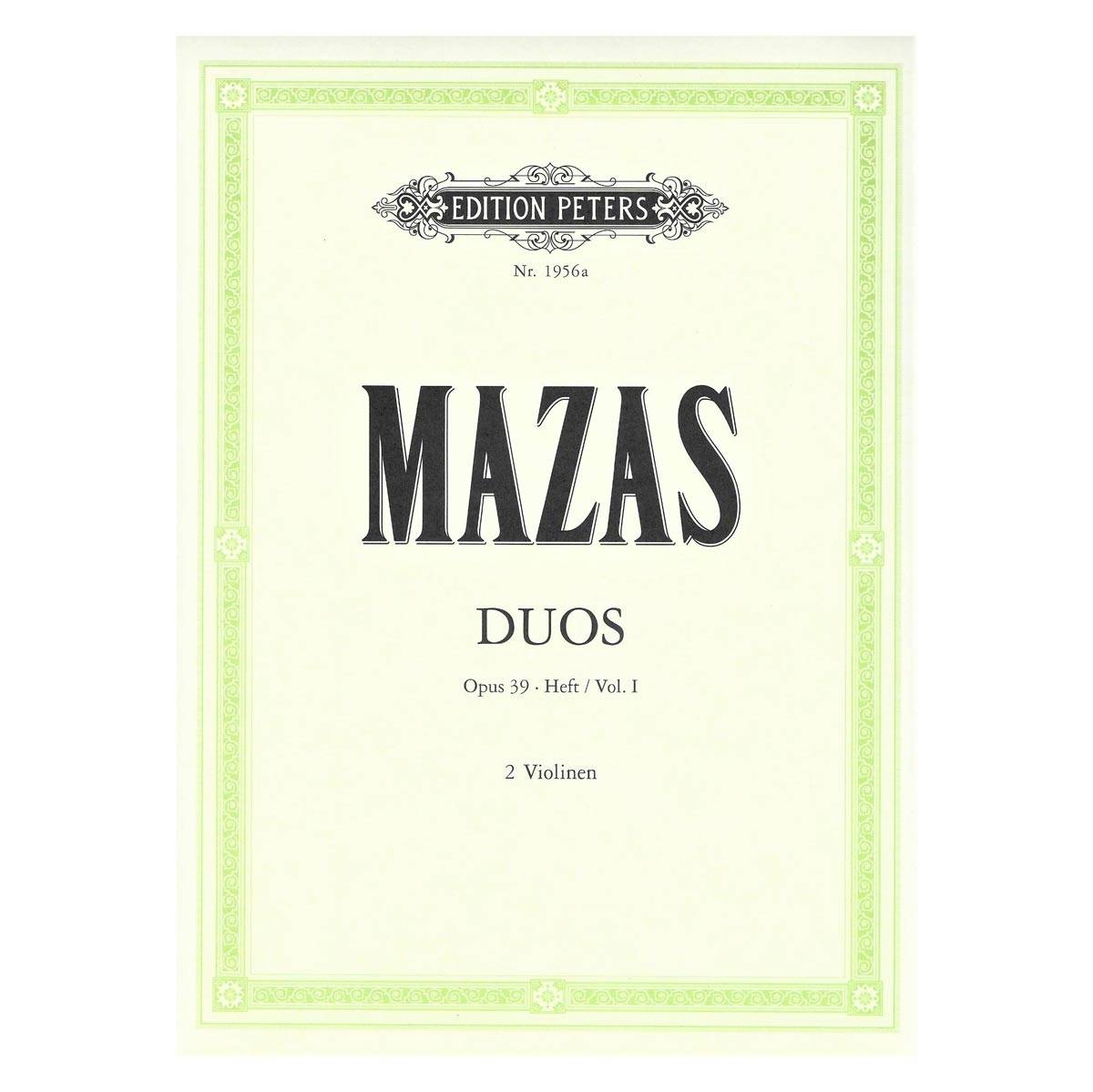 Mazas - Duos Opus 39 Vol.1