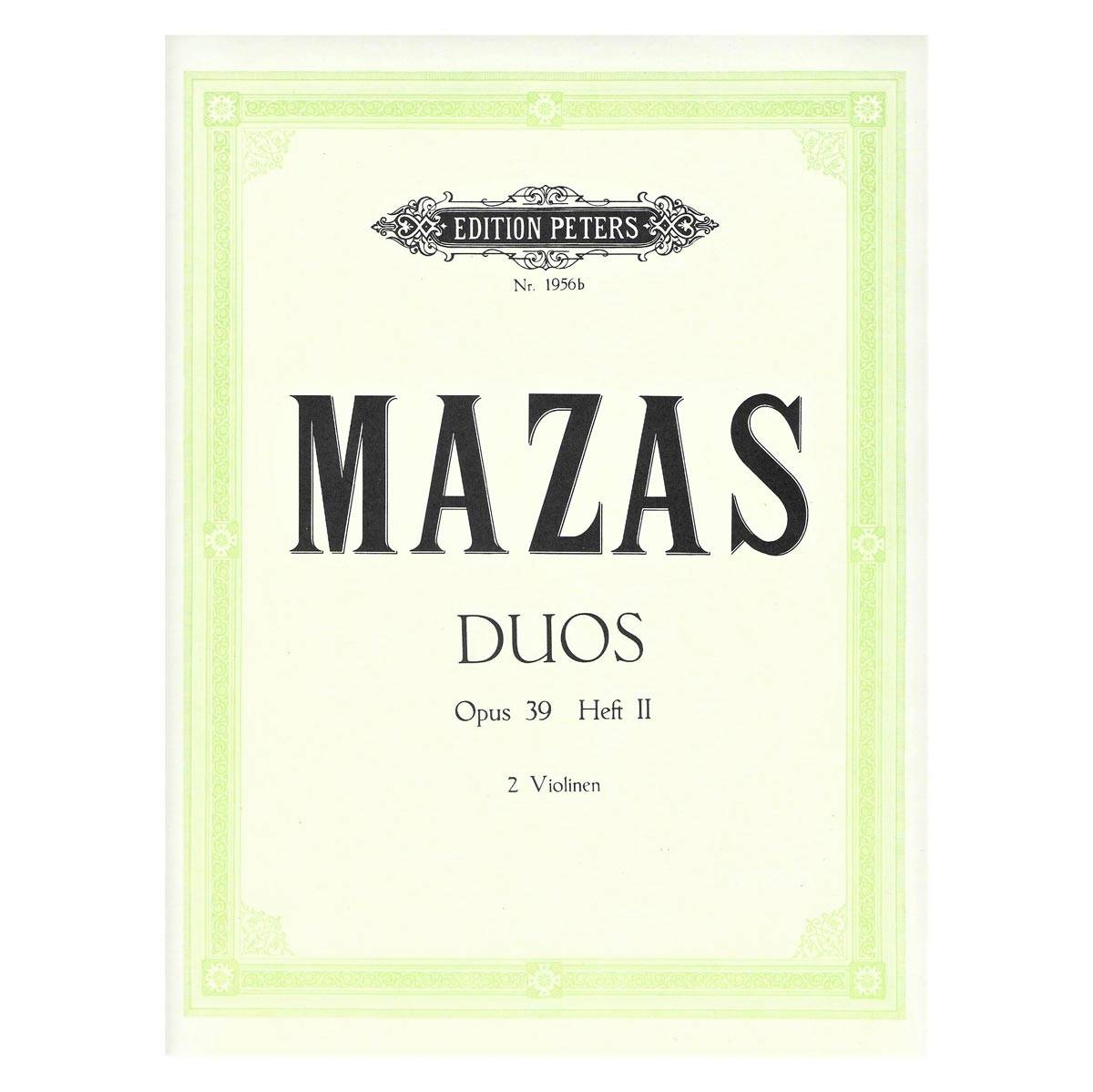 Mazas - Duos Opus 39 Vol.2