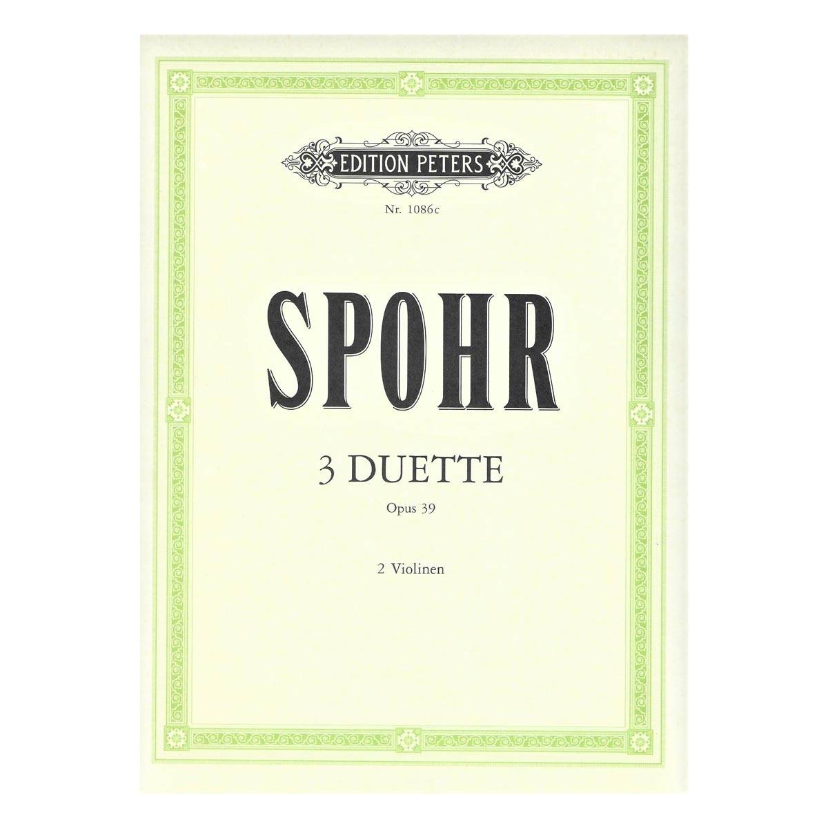 Spohr - 3 Duette Opus 39