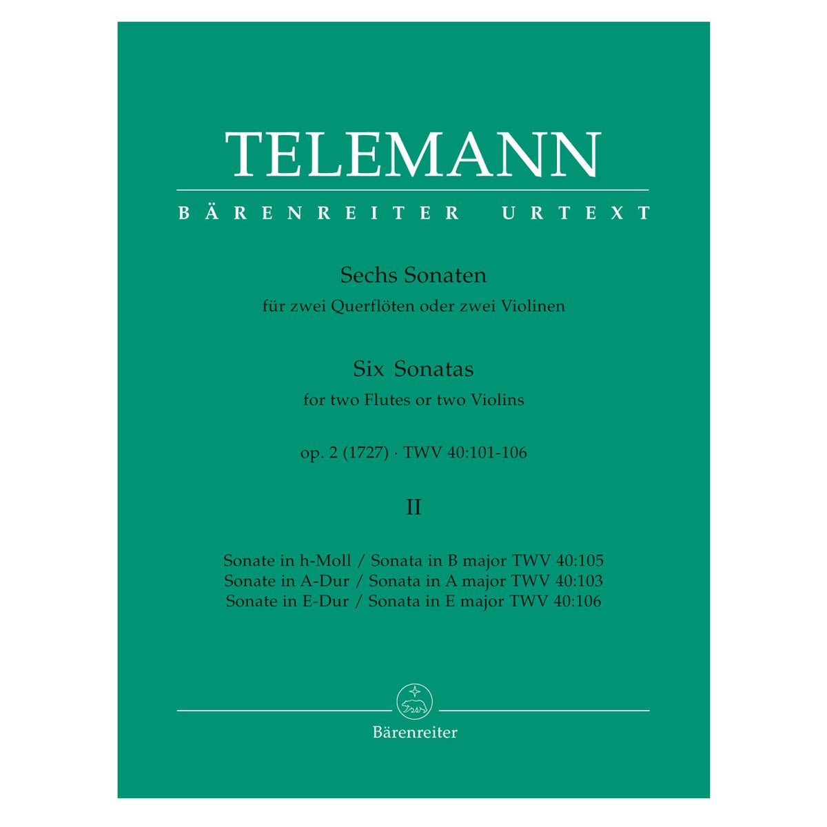 Telemann - Six Sonatas Vol. 2