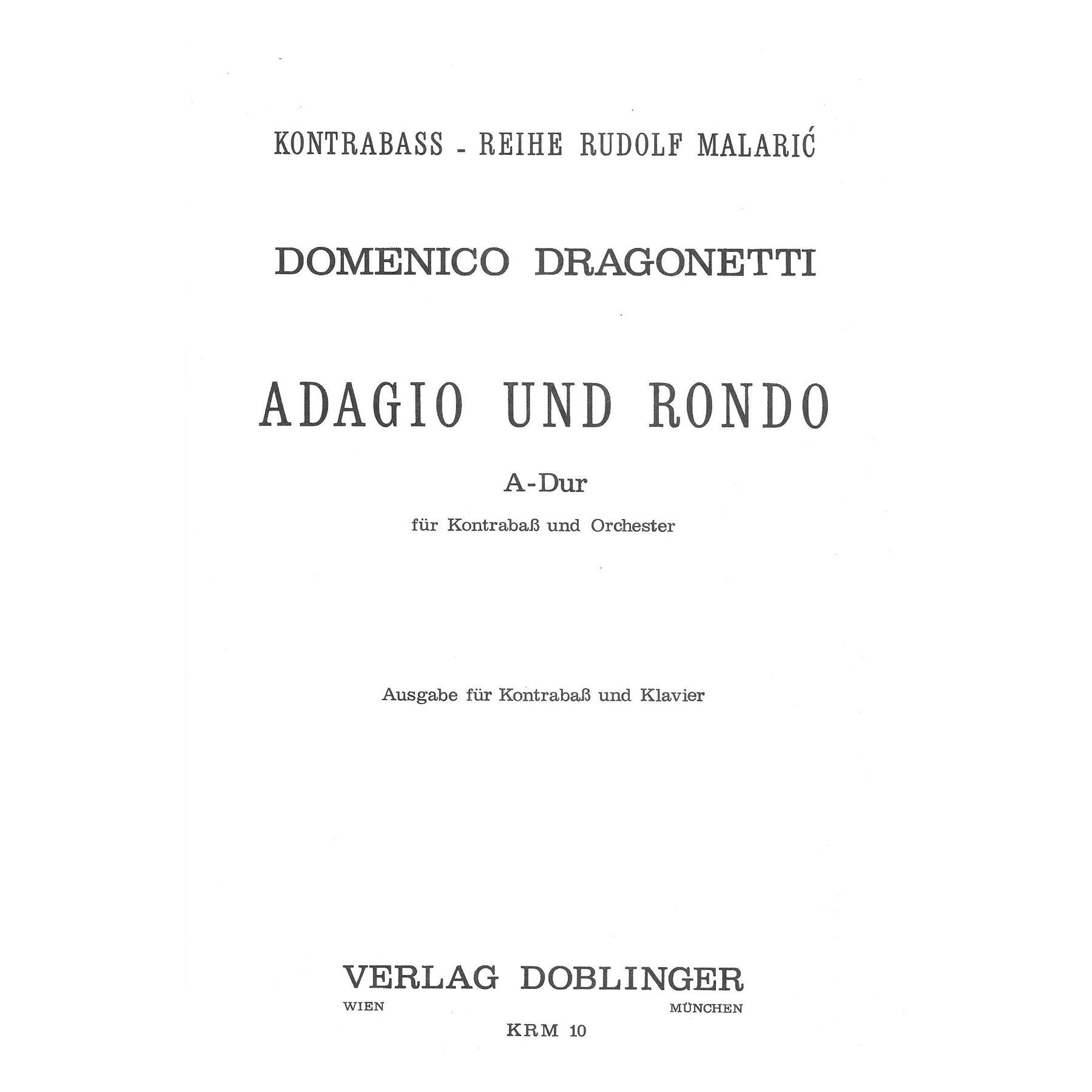 Dragonetti - Adagio and Rondo in A Major