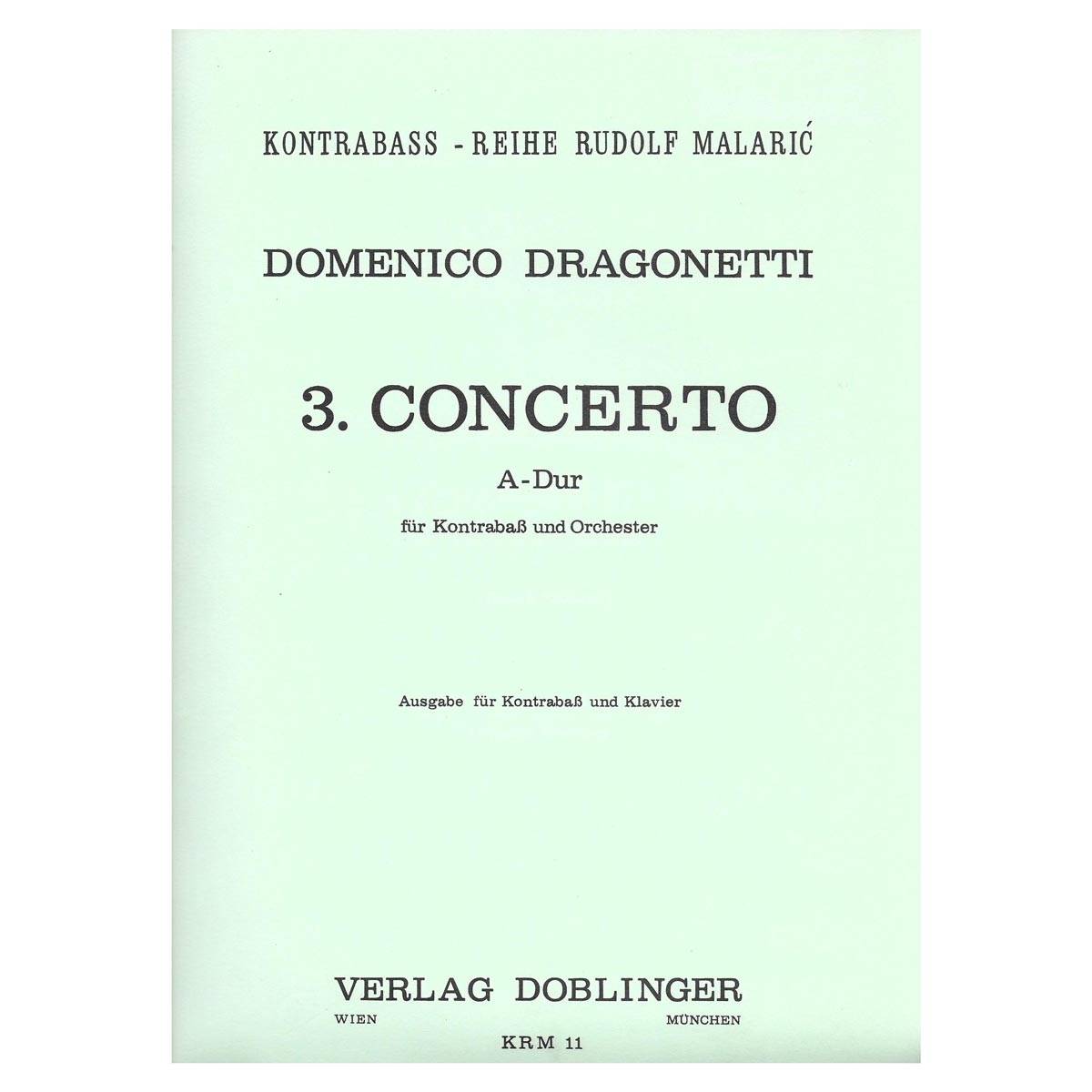 Dragonetti - Concerto Nr.3 in A Major