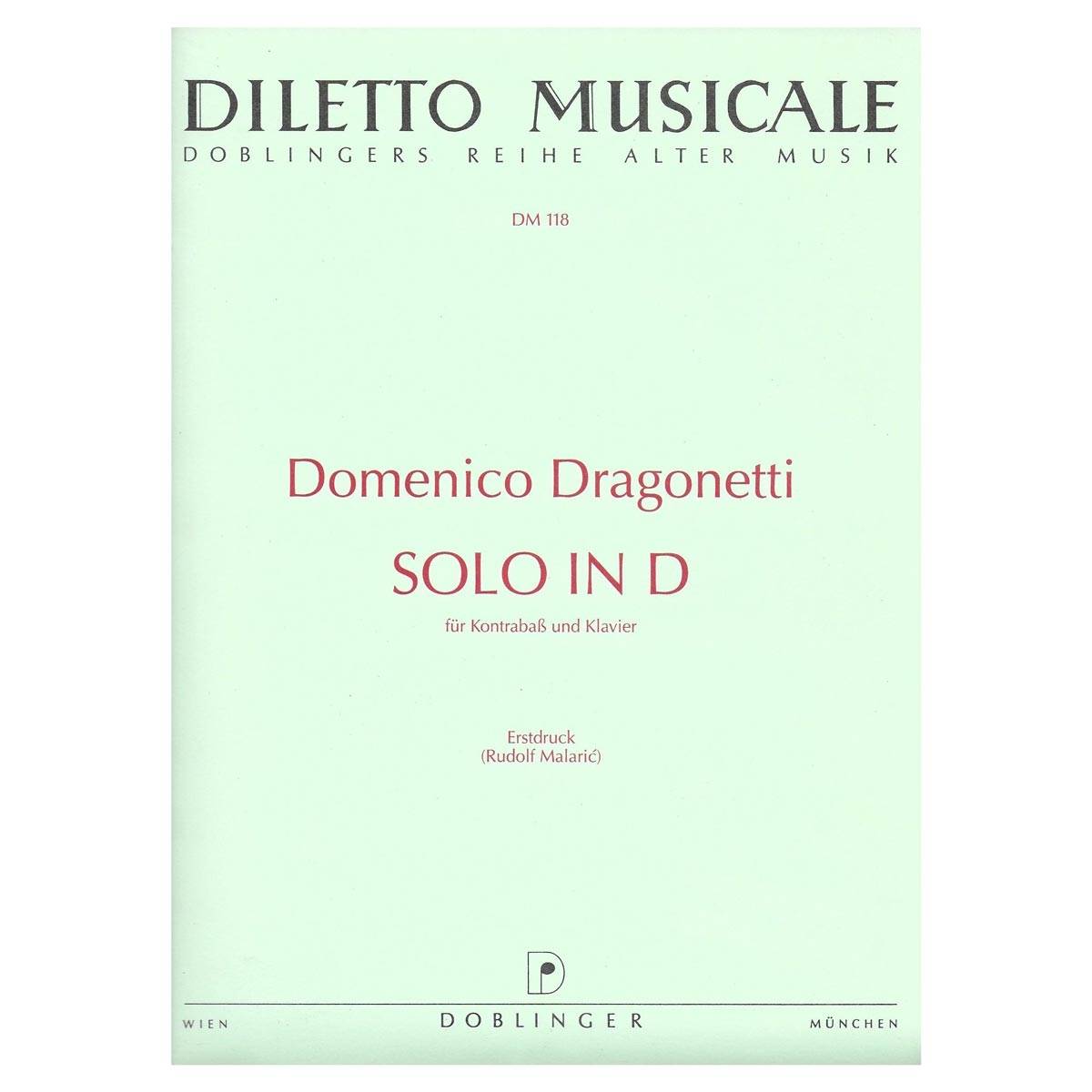 Dragonetti - Solo In D