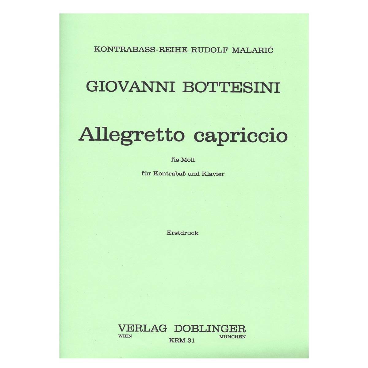 Bottesini - Allegretto Capriccio in F Sharp Minor