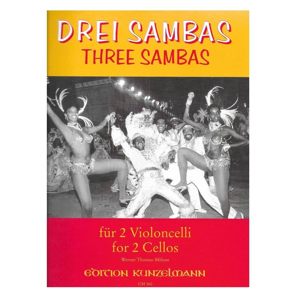 Thomas-Mifune - Three Sambas for 2 Cellos