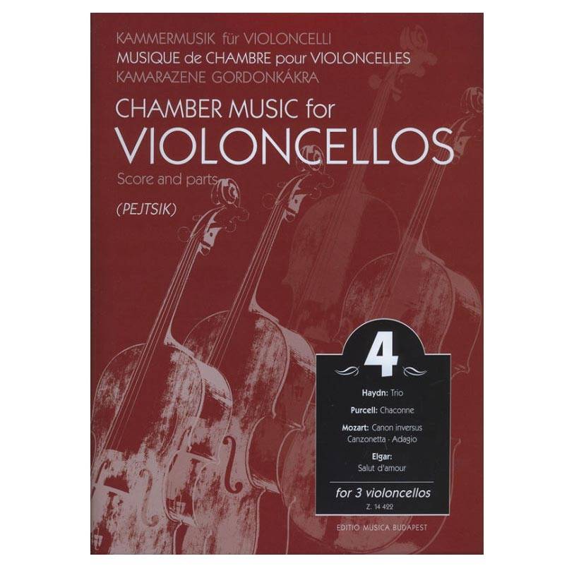 Pejtsik - Chamber Music for Violoncellos Vol. 4