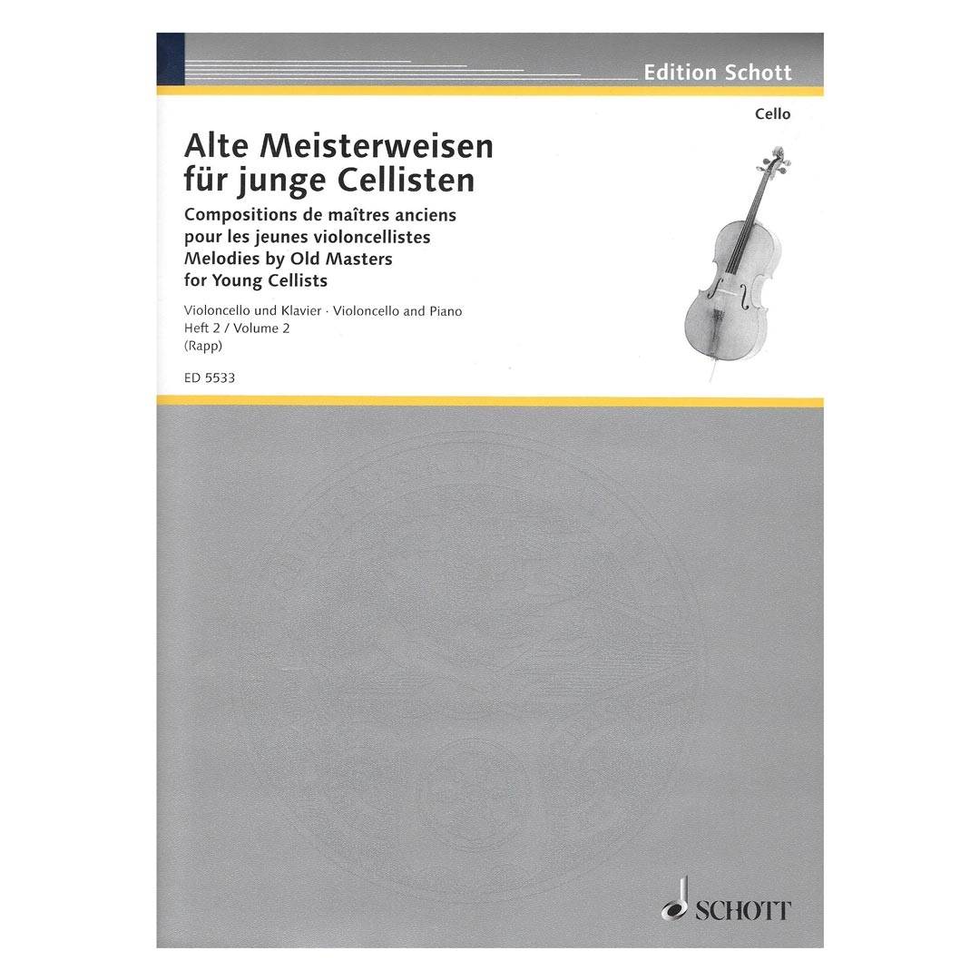 Melodies By Old Masters for Young Cellists Vol.2 for Cello & Piano
