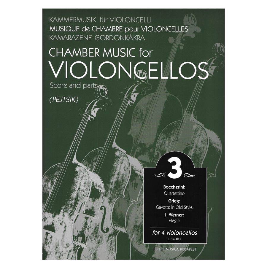 Pejtsik - Chamber Music for Violoncellos Vol. 3