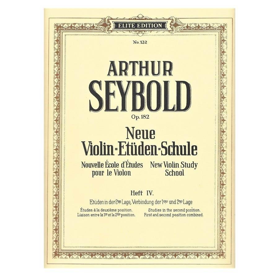 Seybold - New Violin Study School Op.182, Volume 4
