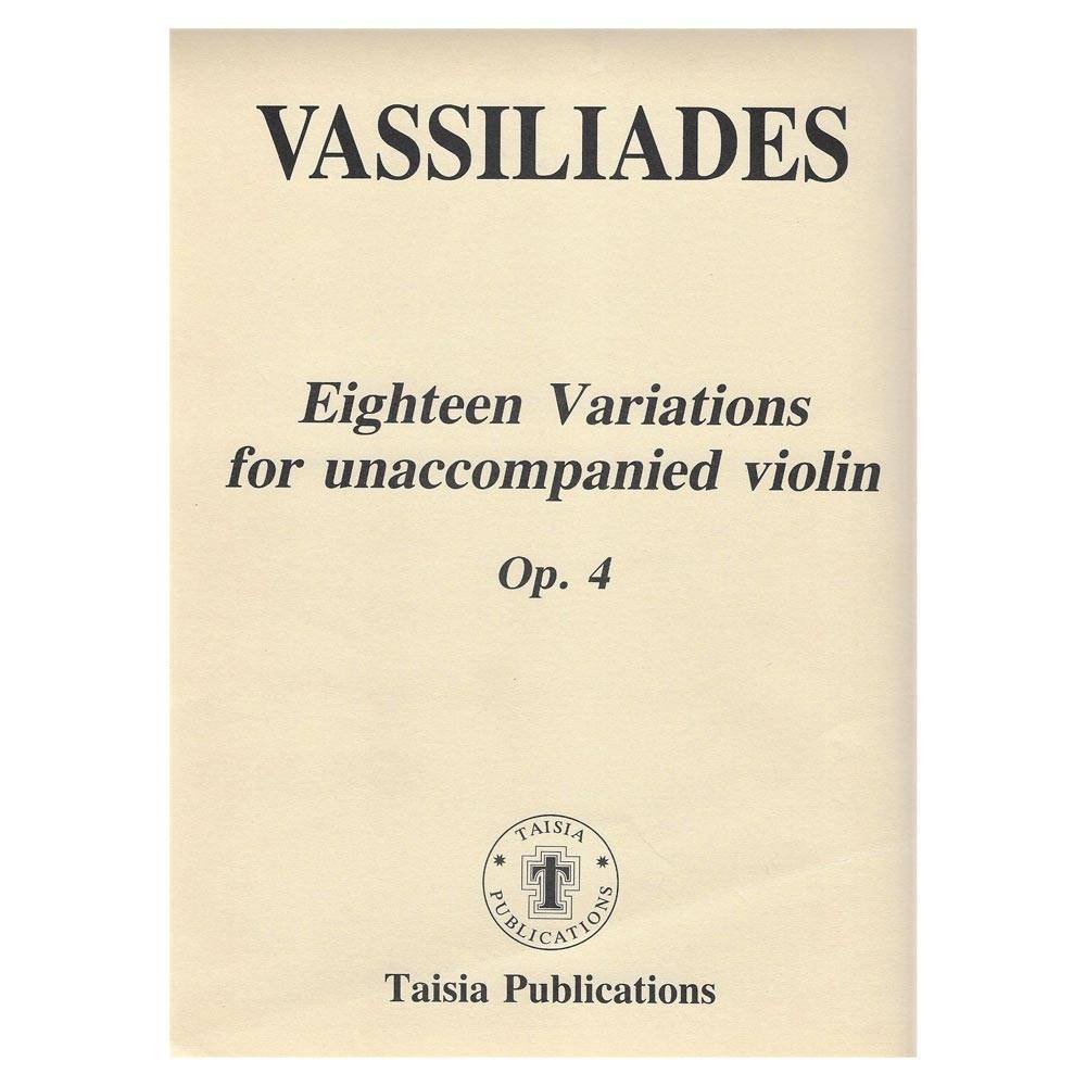 Vassiliades - 18 Variations Op.4