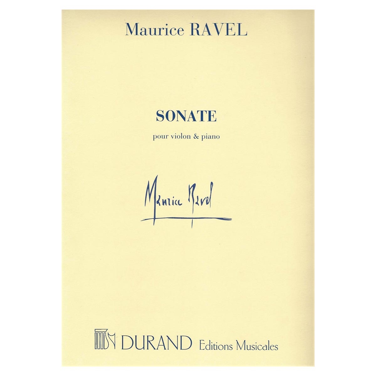 Ravel - Sonate