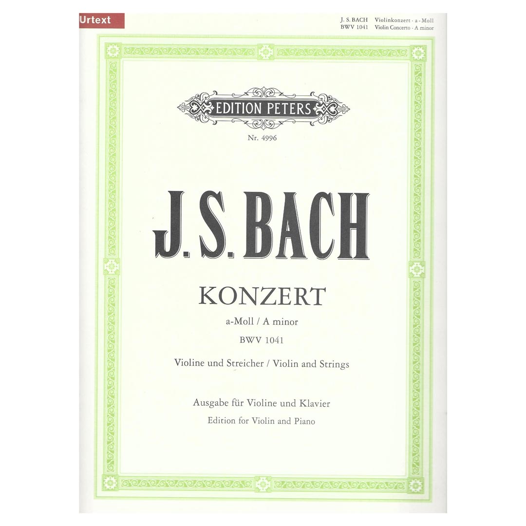 Bach J.S - Violin Concerto In A Minor BWV 1041