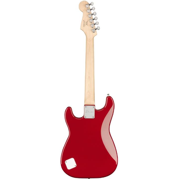 Fender Strat Mini Squier L/N SSS Black Electric Guitar 3/4