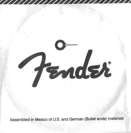 Fender 038a
