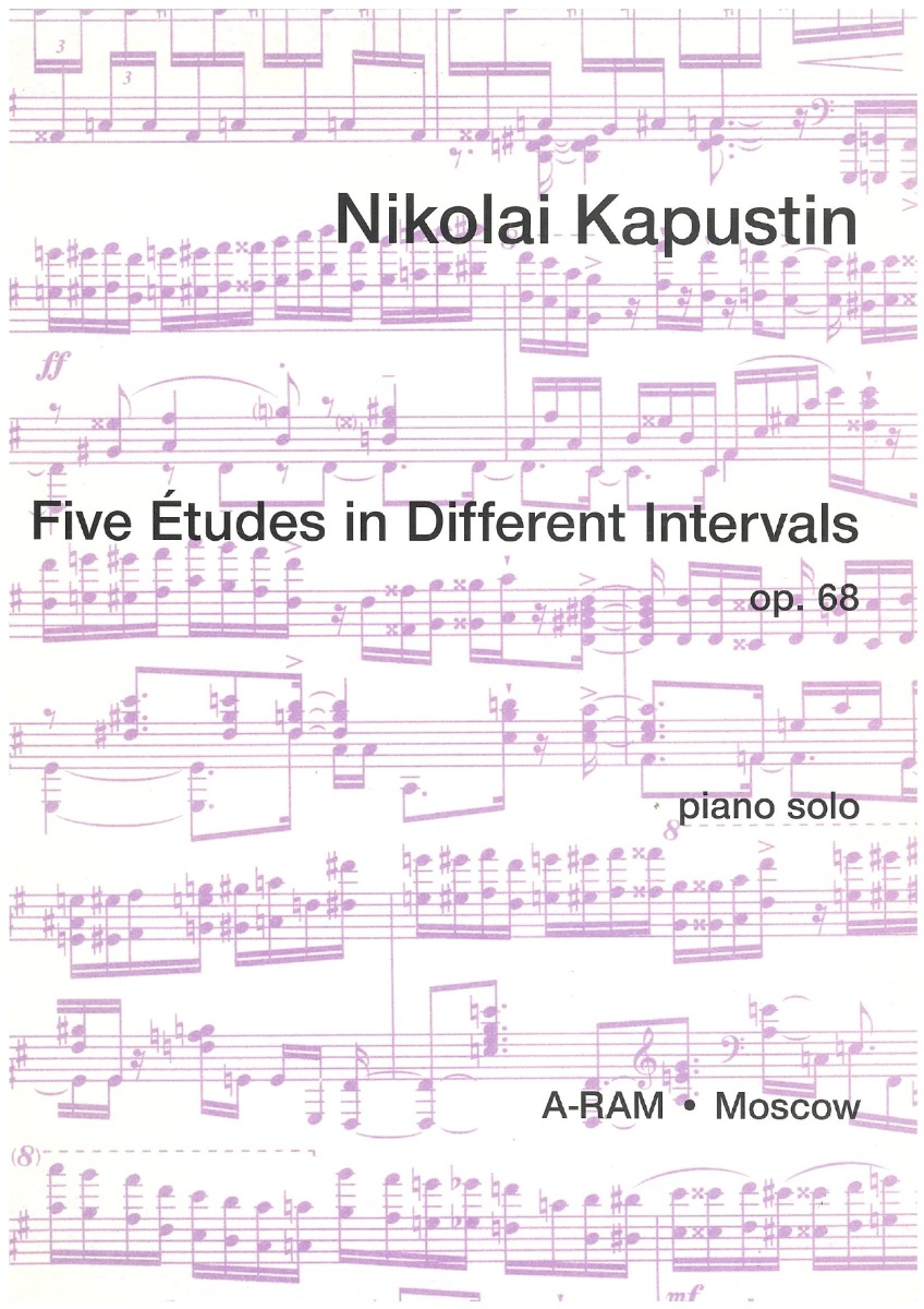 Kapustin - 5 Etudes In Different Intervals Op.68