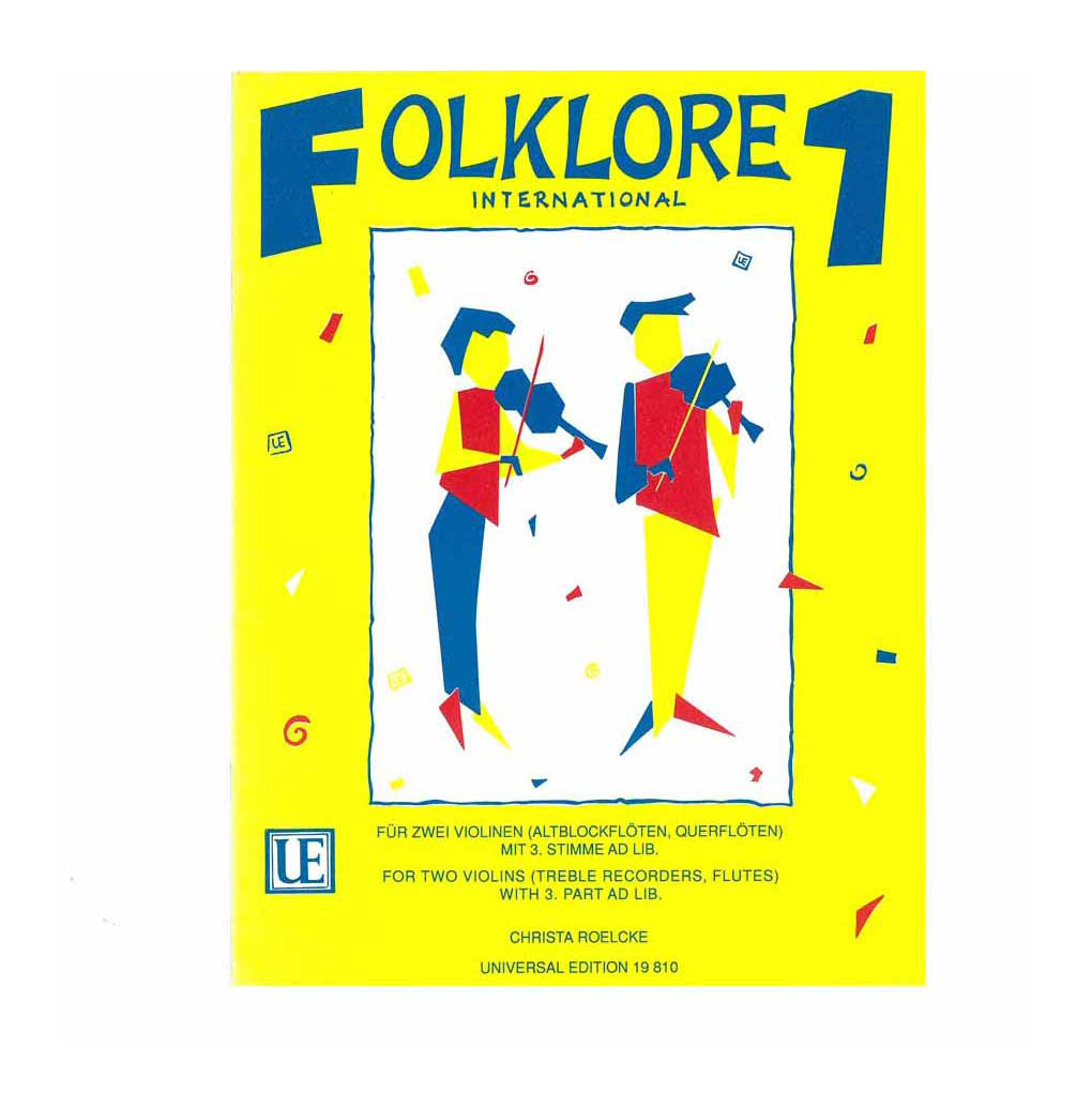 Folklore International 1,  For 2 Violins