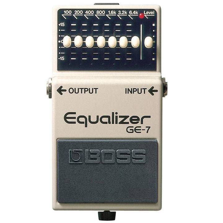 BOSS GE-7 Graphic Equalizer Guitar Single Pedal