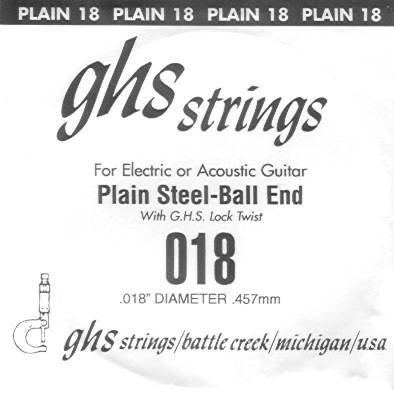 GHS 18 Electric / Acoustic guitar String