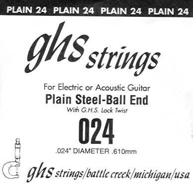 GHS 24 Electric / Acoustic guitar String