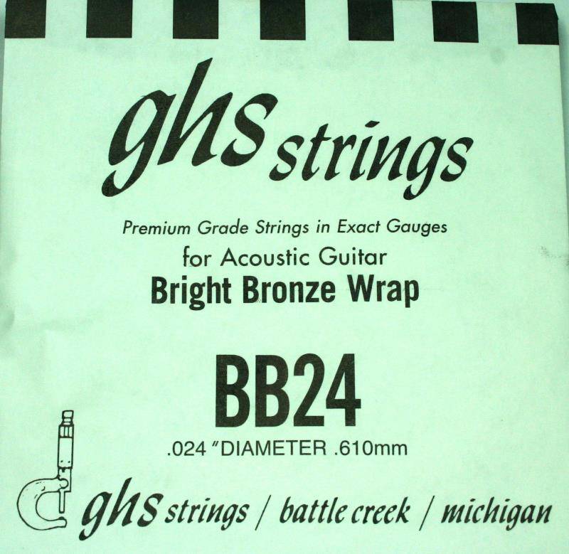GHS BB24 Acoustic guitar String