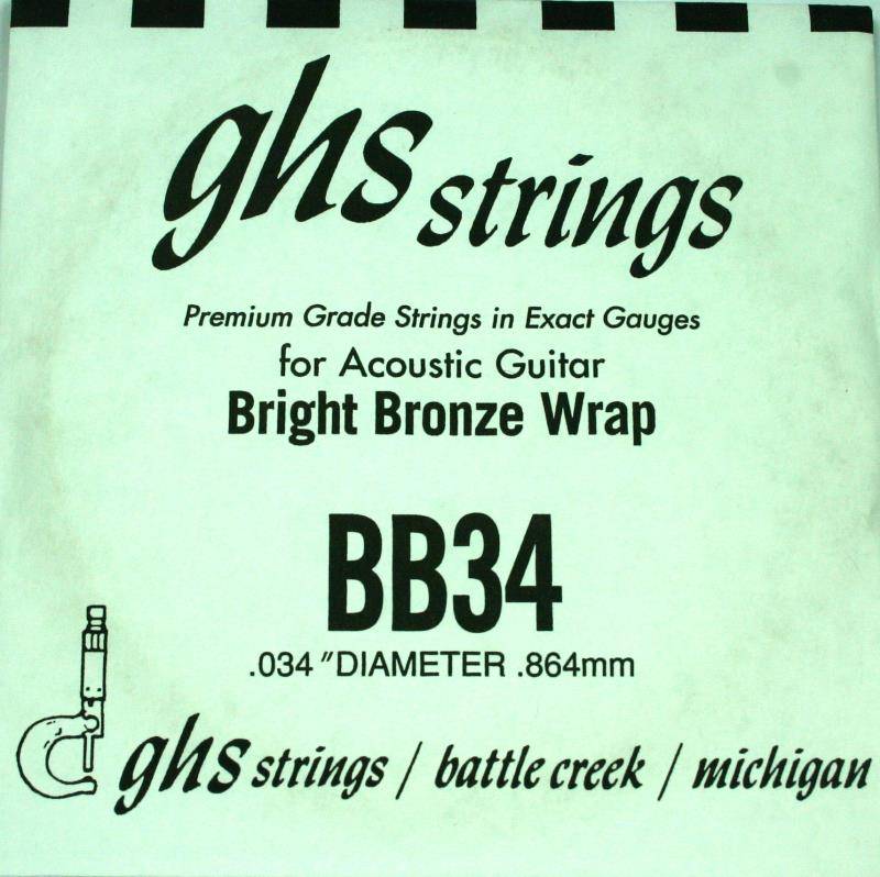 GHS BB34 Acoustic guitar String