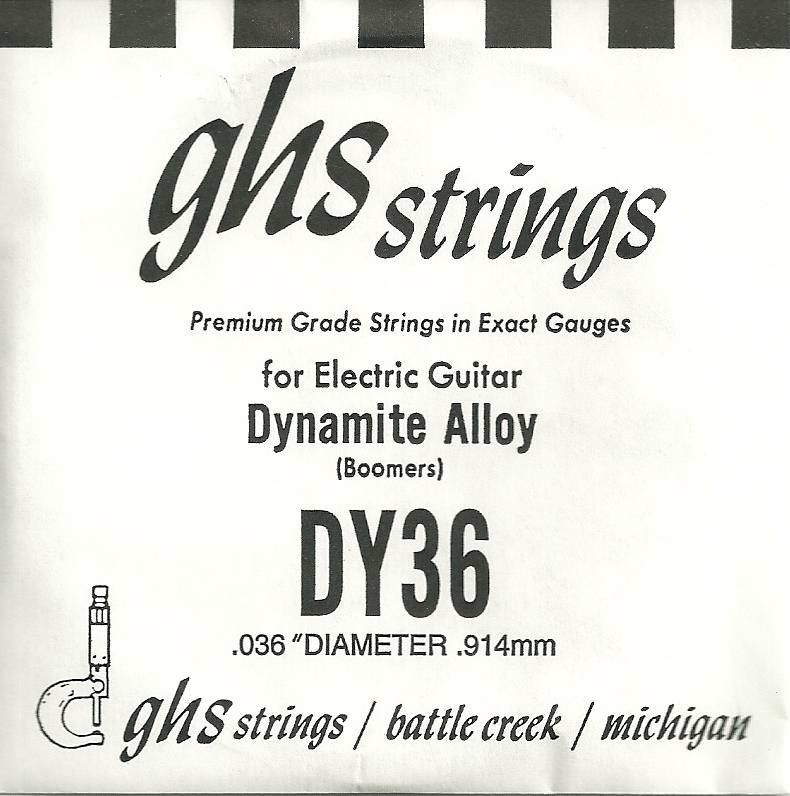 GHS DY36 Electric Guitar String